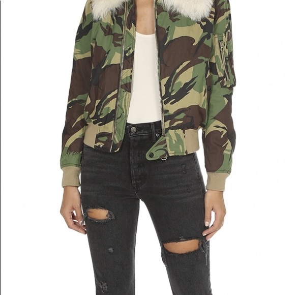 Rag & Bone Flight Camo Jacket - Picture 5 of 5